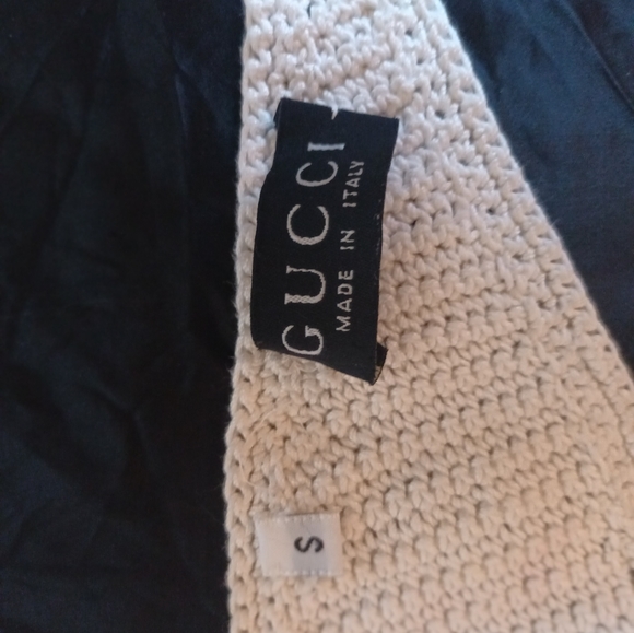 GUCCI Crochet Vintage Halter Top Sz Small - Picture 14 of 16